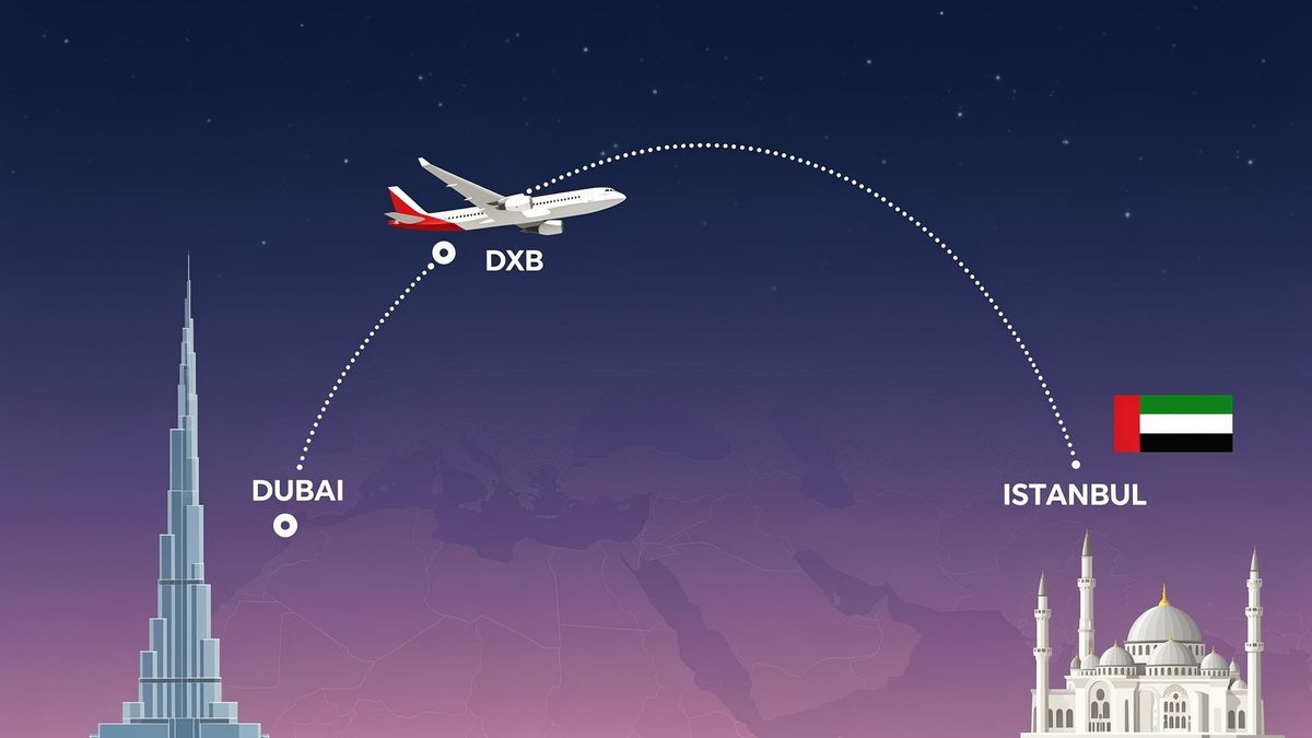 طرابلس (MJI) – إسطنبول (IST), 3 س 30 د