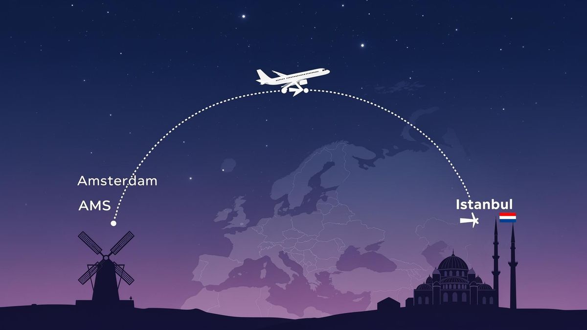 Eindhoven (EIN) – Istanbul (IST), 3h 20min