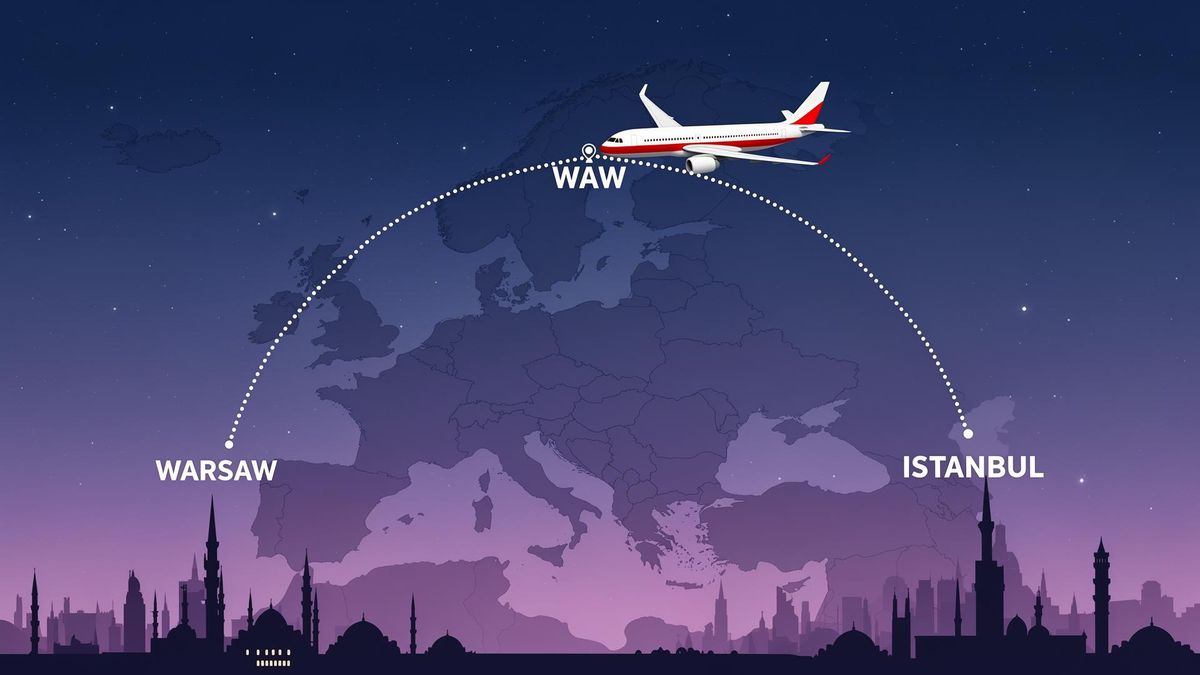 Kraków (KRK) – Stambuł (IST), 2h 20min