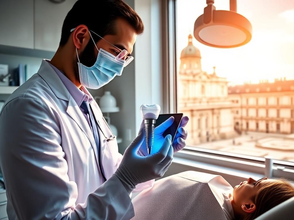 Implantes dentales en Estambul con opciones de titanio y cerámica